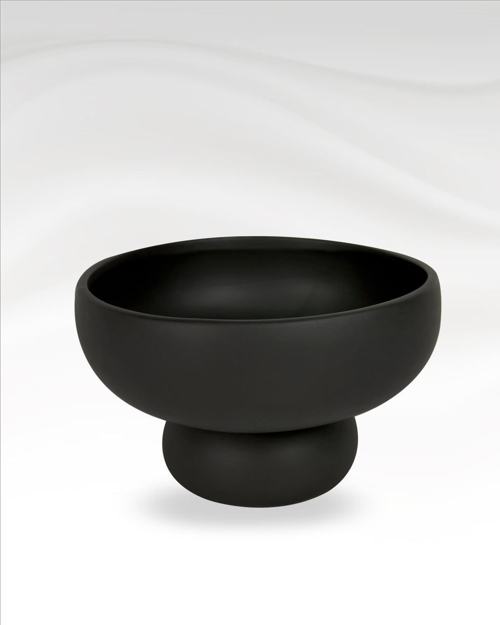 Mini Succulent Garden | Black Ceramic Vase