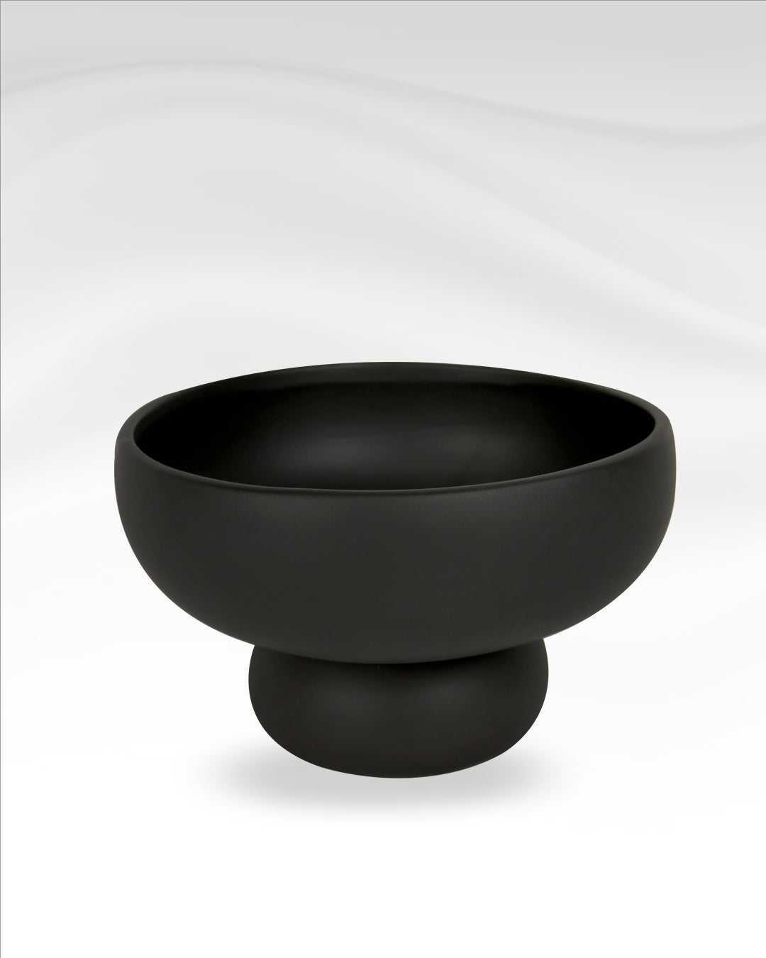 Mini Succulent Garden | Black Ceramic Vase